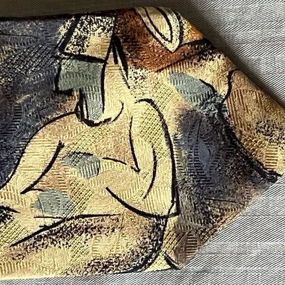 Stefano Milano Mens Silk Tie - Picture 3 of 10